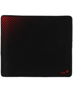 Коврик для мыши G Pad 300S M черный красный ткань 320х270х3мм Genius