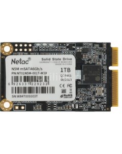 SSD накопитель N5M 1ТБ mSATA SATA III mSATA Netac