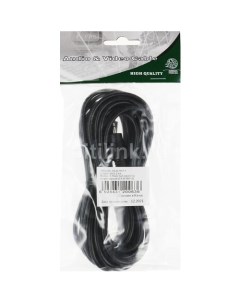 Кабель аудио JAAC003 5 Jack 3 5 m Jack 3 5 f 5м черный Ningbo