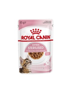 Корм для котят Instinctive мясное ассорти 85 г кусочки в соусе Royal canin