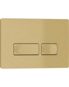 Кнопка смыва ESTI R 246х165мм золото матовое пластик IB B021 005 000 Iberica blanca
