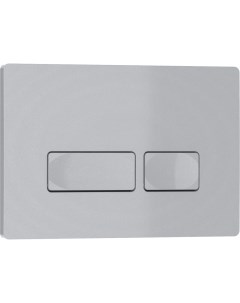Кнопка смыва ESTI R 246х165мм серый хром матовый пластик IB B021 004 000 Iberica blanca