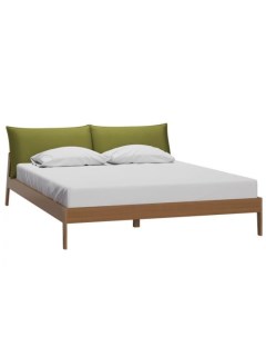 Кровать Эвелен Walnut 140 Barhat Olive Диван.ру