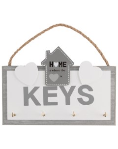 Ключница KEYS 205х25х137мм МДФ металл Волшебная страна