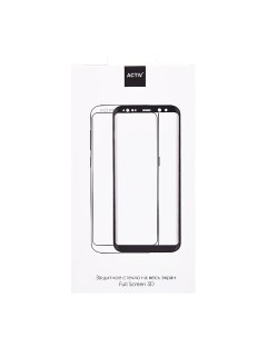 Защитное стекло Clean Line для экрана смартфона Xiaomi 12 Lite Full screen черная рамка 3D 206253 Activ