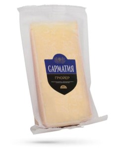 Сыр полутвердый Грюйер 45 БЗМЖ 200 г Сарматия