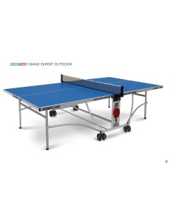 Стол теннисный GRAND EXPERT 4 Всепогодный синий Barfits