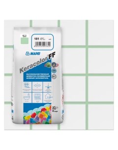 Затирка цементная Keracolor FF 181 цвет нефрит 2 кг Mapei