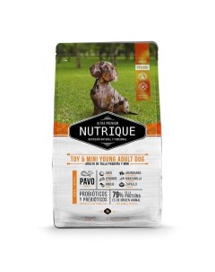 Nutrique Dog Adult сухой корм для собак мелких пород, с индейкой - 350 г Vitalcan