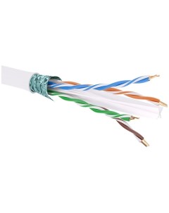 Кабель витая пара F/UTP 6 кат. 4 пары RN6FUKPVWH 23AWG(0.58 мм), медь, одножильный (solid), внутренн Dkc