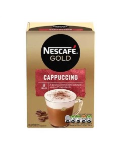 Кофе в пакетиках Gold Cappuccino 8х15 5 гр Nescafe