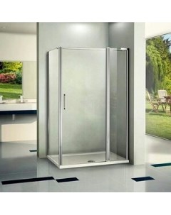 Душевой уголок Pandora WTW+SP 120x90 с поддоном, прозрачный, хром Good door