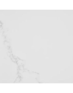 Столешница Молекуль 120x80x2 см искусственный камень цвет белый с хаотичными серыми полосами Без бренда