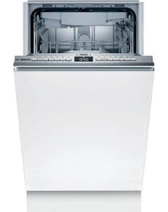 Serie 4 Встраиваемая посудомоечная машина 45см 10 комплектов 3 ярус SilencePlus Класс A А A InfoLigh Bosch