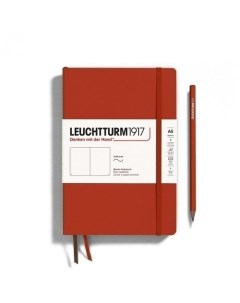 Блокнот Leuchtturm1917 Medium, 61 лист, без линовки, мягкая обложка, рыжий лис