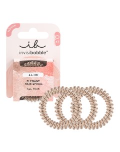 Slim Bronze Me Pretty Резинка-браслет для волос Invisibobble