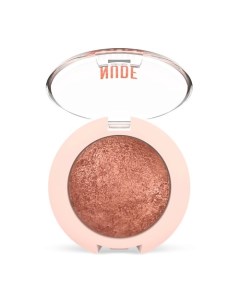 Тени для век NUDE LOOK Pearl Baked Eyeshadow Golden rose