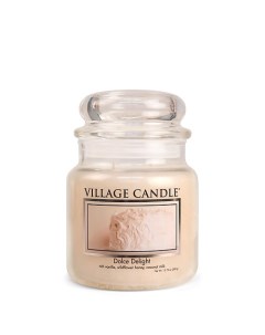 Ароматическая свеча Dolce Delight средняя Village candle