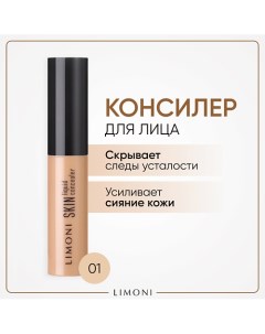 Консилер увлажняющий Skin liquid Limoni