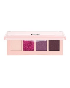 Палетка теней для век Vamp! 4 Eyeshadow Palette Pupa