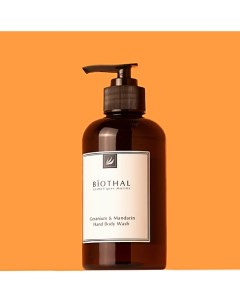 Жидкое мыло для тела и рук Герань Мандарин Geranium Mandarin Hand Body Wash 300 0 Biothal