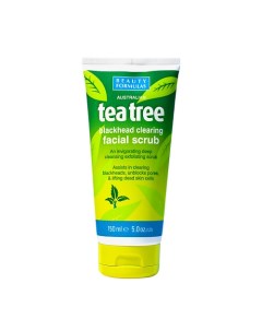 Скраб для лица от угрей Чайное дерево Tea Tree Blackhead Clearing Facial Scrub Beauty formulas