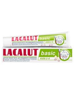 Зубная паста basic kids 2-6 60 Lacalut