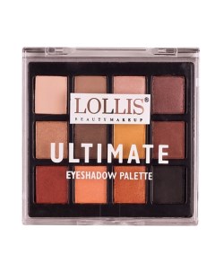 Тени для век Ultimate Eyeshadow Palette 12 Colors Lollis