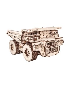 Деревянный конструктор 3D BELAZ 75600 1.0 Ewa (eco wood art)