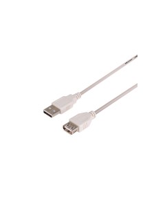 Кабель USB 2 0 Af USB 2 0 Am 1 8м белый 18 1114 Rexant