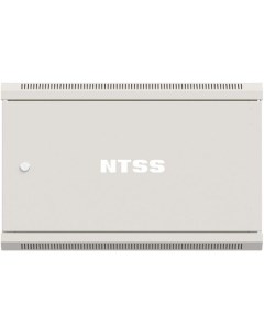 Шкаф коммутационный W6U6045FD настенный металлическая передняя дверь 6U 570x370x450 мм Ntss