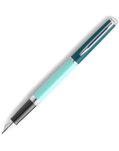 Ручка перьев Hemisphere Colour Blocking 2190122 Green CT F F ст нерж чернила син подар Waterman