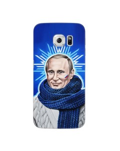 Чехол Art Case Person Путин звезда для Samsung Galaxy S6 edge защитная пленка Deppa