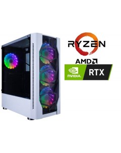 Системный блок A842 Ryzen7 5800X 16Гб SSD M 2 1Тб HDD 2Тб RTX4060ti 8 Cybernote