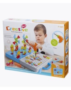 Конструктор с инструментами Creative Box: 275 деталей, 1000333 Феникс toys