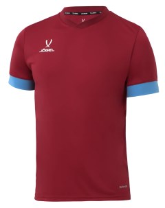 Футболка игровая Division PerFormDRY Union Jersey р.YM, гранатовый/голубой/белый Jogel