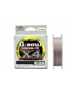 Шнур плетеный G Soul Х4 Upgrade 150m 0 6 12 lb 5 4 kg Ygk