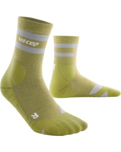 HIKING 80S MID CUT COMPRESSION SOCKS Компрессионные носки Салатовый/Серый 5 Cep