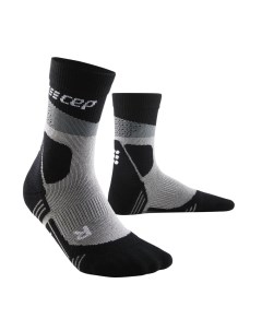 HIKING MAX MID CUT COMPRESSION SOCKS W Компрессионные носки женские Серый Черный 2 Cep