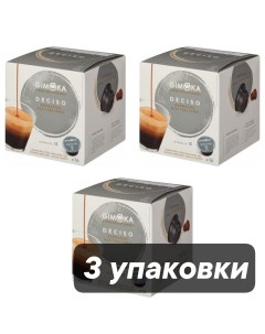 Кофе в капсулах Dolce Gusto Deciso 16 капсул, 3 шт Gimoka