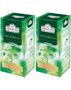 Чай зеленый Mint & Melissa в пакетиках 2 г х 100 шт Ahmad tea