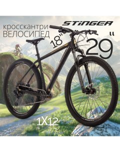 Велосипед Reload Pro 29 2021 Черный (Дюйм:18) Stinger