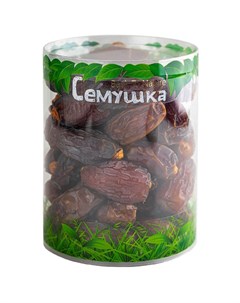 Финики Королевские в тубе, 6x600 г Семушка