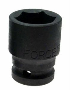 Головка ударная 17 мм 6-гранная 1/2dr короткая 44517 Force