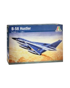 Сборная модель 1/72 Американский конвэйр B-58 Hustler 1142 Italeri