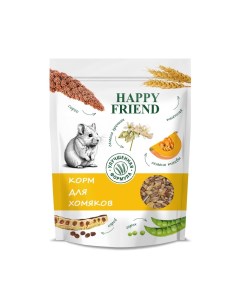 Корм для грызунов для хомяков 1кг Happy friend