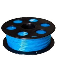 Катушка PETG пластика 1.75 мм 1кг., светящийся Blue Bestfilament