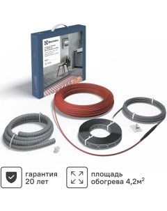 Нагревательный кабель для теплого пола ETC 2-17-500 29.4 м 500 Вт Electrolux