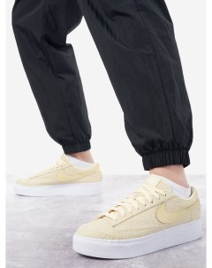 Кеды женские Blazer Low Platform, Желтый Nike