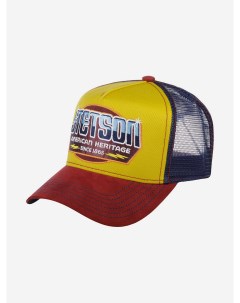 Бейсболка с сеточкой 7751189 TRUCKER CAP AMERICAN HERITAGE MASTER (желтый), Желтый Stetson